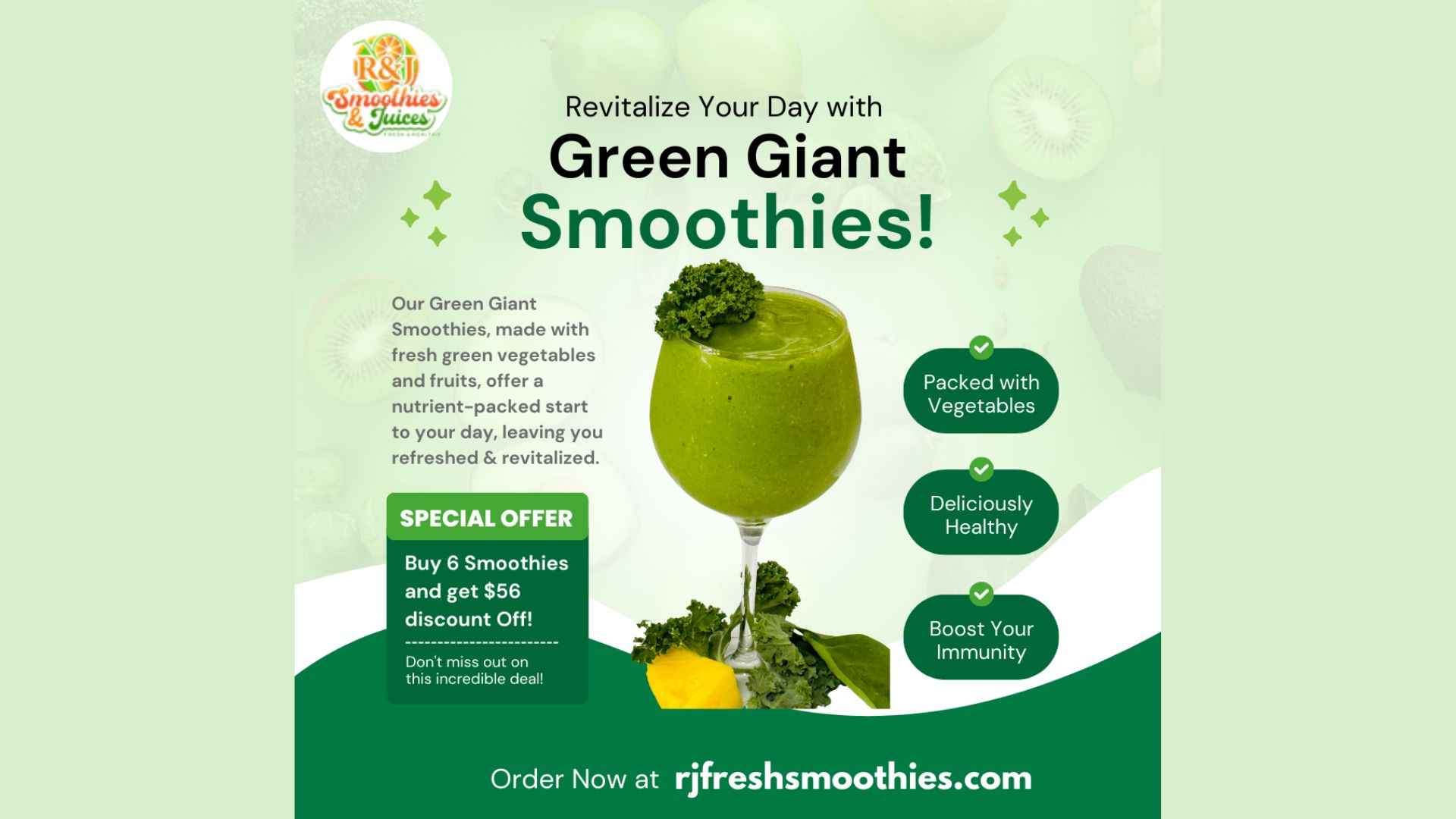 R&J Fresh Smoothies & juices